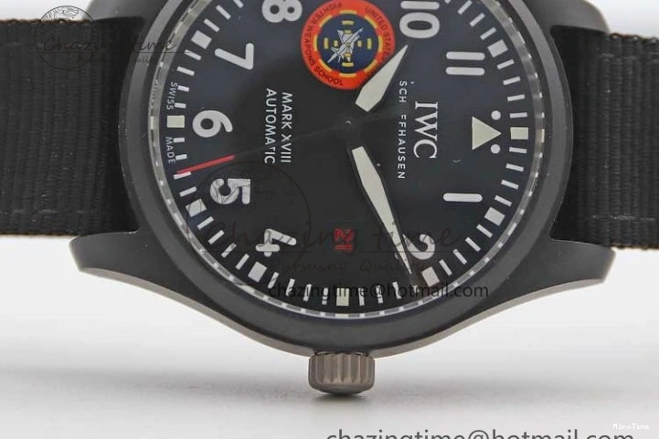 MIROTIME 0407 Mark XVIII ‘TOPGUN SFTI’ Ceramic M+F Best Edition Black Dial on Black Nylon Strap A MultiPurpose 7047